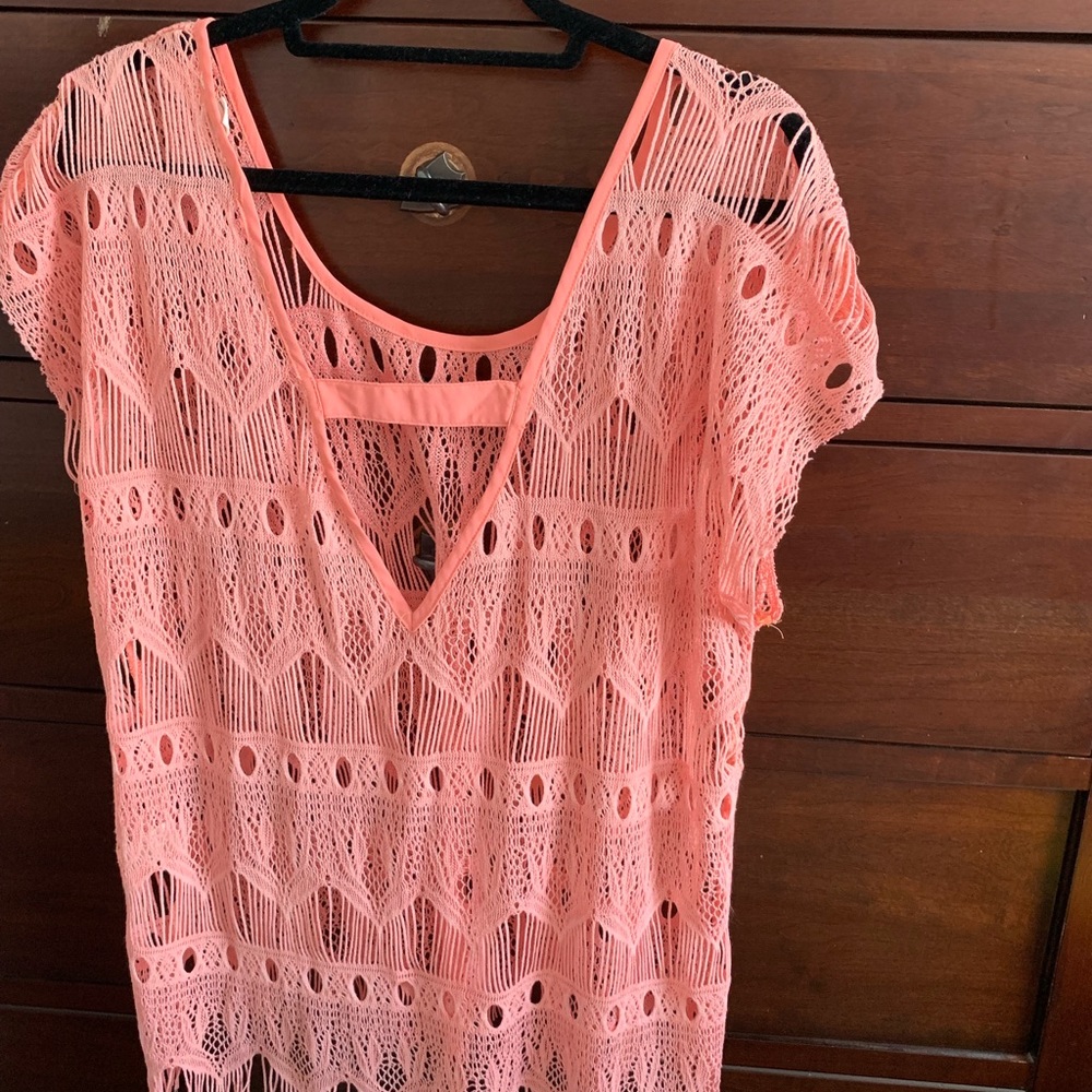 Open knit top